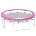 thumbnail image 1 of Soozier 12FT Trampoline Spring Cover Replacement Pad, Waterproof PE & EPE Foam Safety Padding for Round Outdoor Garden Trampolines, Weather-Resistant Accessory, Pink, 1 of 7