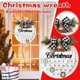 thumbnail image 2 of Fsqjgq Christmas Wooden Advent Calendar 25 Days Welcome Sign for Front Door Hanging for Farmhouse Porch Door Christmas Countdown Home Decor, 2 of 9