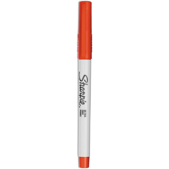 37002 Permanent Markers Ultra Fine Point Red Dozen