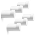 thumbnail image 1 of Ganchos de pared bsdonte Wood, 6 unidades, modernos, decorativos, blancos, 1 of 6