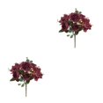 thumbnail image 3 of Moyic Ramo de flores artificiales Cabezas falsas Rosas Pantalla de simulación para el hogar Type3 NO3, 3 of 6
