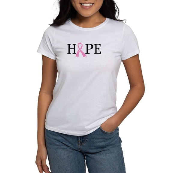 CafePress - CURE CANCER Women's T Shirt - Women's Classic T-Shirt