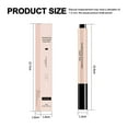 thumbnail image 2 of Skin Color Enhancement Concealer Sponge Applicator Liquid Concealer Durable Bright White Color Corrector Light All Day Long Moisturizing Concealer（3.5ml）, 2 of 7