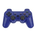 thumbnail image 1 of Controlador de gamepad inalámbrico Bluetooth para PS3 - Mango de juego ergonómico y con todas las funciones (azul), 1 of 10