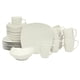 thumbnail image 1 of Juego de vajilla Gibson Home Zen Buffet, 24 piezas, color blanco, 1 of 7