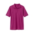 thumbnail image 5 of Woman Within Plus Size Elbow-Sleeve Polo Tunic, 5 of 6