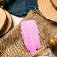 thumbnail image 5 of LGCASL 10 Yards Lace Ribbon 15mm Wide Trim Diy Fabric Decorative Sewing Rope Lace Cloth Strips Earrings Clothing Decoration Diy Handmade Hair Accessories Hairbands, 1 Roll of Lace Ribbon Blue, 5 of 7