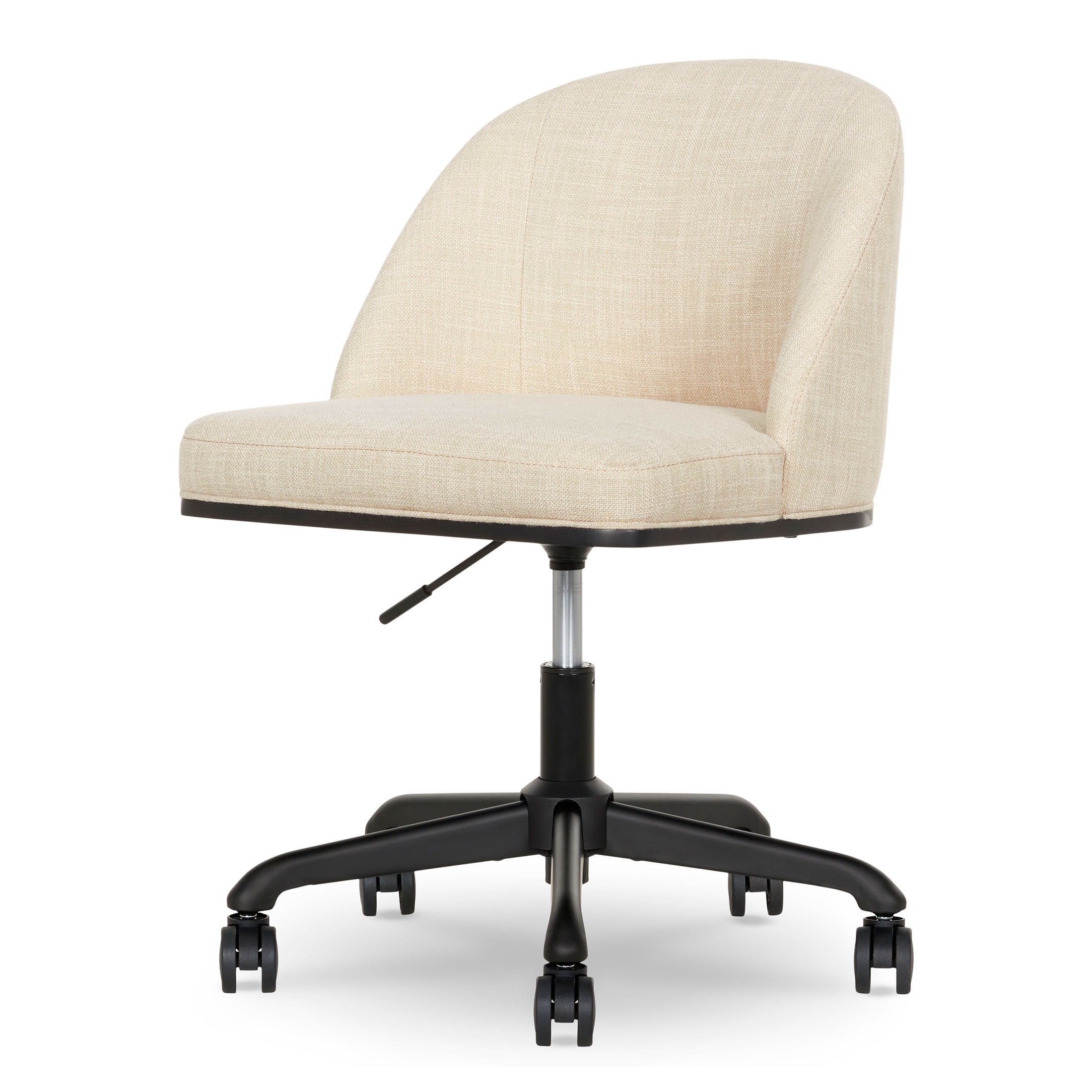 Better Homes & Gardens Oaklee Office Chair, Cream and Charcoal Finish