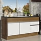 thumbnail image 2 of Mueble de Cocina Para Tarja Madesa Glamy 150 cm 2 Puertas y 2 Cajones (Sin Tablero Ni Tarja) Marrón/Blanco, 2 of 5