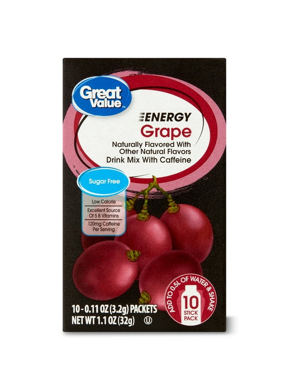 Great Value Powdered Drink Mixes in Beverages