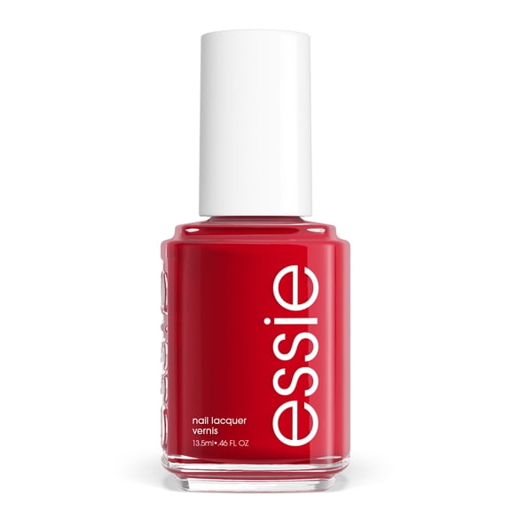 essie salon-quality nail polish, vegan, rich cherry red, Not Red-Y For Bed, 0.46 fl oz
