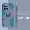 thumbnail image 3 of Case For Oneplus 5 6 9 9R 8 8T 7 7T A3 2 2V NORD 3 2 Lite Pro Simple Liquid Silicone Case Beautiful Butterfly, 3 of 5