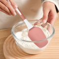 thumbnail image 4 of Miyuadkai Pink T-Shovel, Silicone Scraper Heat Non Stick Cake Butter Spatula Mixing Batter Scraper Brush Silicone Baking Spoon Cooking Tool Baking Mixer Silicone Tool, a Pink T-Shovel, 4 of 8