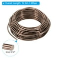 thumbnail image 2 of Uxcell Bonsai Training Wire, Floral Wire Stems Anodized Aluminum Tree Wire for Gardening Branch Fixing Brown 3mm x 41ft, 2 of 6