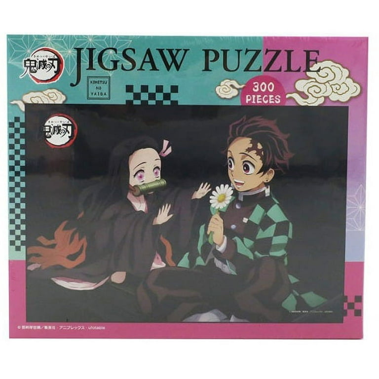 Demon Slayer: Kimetsu no Yaiba Movie Poster Jigsaw Puzzle