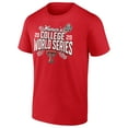 thumbnail image 2 of Men's Red Texas Tech Red Raiders 2025 NCAA Softball Women's College World Series Cut Off T-Shirt, 2 of 4