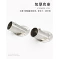 thumbnail image 4 of Hanging Towels Angled Clothes Rail Closet Pole Holder Rod Brackets 201 Stainless Steel Pcs, 4 of 6