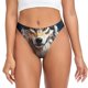 thumbnail image 1 of Balery Oil Painting Tribal Wolf Tangas de Algodón para Mujer con Estampado – Ropa Interior Sexy, Transpirable, G-string-3X-Large, 1 of 6