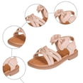 thumbnail image 5 of Kogui Toddler Sandals Sandals for Toddlers Little Kids Summer Sandal Adjustable Back Strap Shoes for Girls Boys Size 12 (Beige,Little Kids 12), 5 of 9