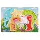 thumbnail image 3 of Rompecabezas de madera Montessori, juguete para desarrollo sensorial, rompecabezas de formas de animales, motricidad fina Elefante, 3 of 9