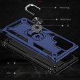 thumbnail image 6 of Allytech Rugged Case for Samsung Galaxy S22 Ultra, Military Grade Protection Shockproof Cover with Metal Rotatable Ring Stand, Magnetic Car Mount Holder Case for Samsung Galaxy S22 Ultra - Blue, 6 of 7