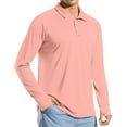 thumbnail image 4 of Fabrcox Men's Rash Guard Long Sleeve Upf 50+ Ice Silk Turn Down Collar Button Mens Sun Protection Shirts Going Out Swim Shirts for Men with Thumb Holes, 4 of 7