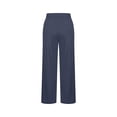 thumbnail image 6 of Girls Flare Leggings High Waisted Yoga Dance Pants School Outfit Soft Stretch Wide Leg 4-way Pants for Kids Girls Casual Wear,9-10Y,Royal Blue, 6 of 6