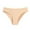 Gold, variant on Women's Underwear Cotton Solid Color Panties Low Rise No Show Briefs Soft Stretch Breathable Ladies Panties
