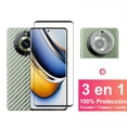 thumbnail image 2 of Realme 11 Pro Plus Protector De Pantalla De Vidrio Templado Para 10 9 11 5G 4G Película De Cobertura Total + Lente De Cámara, 2 of 4