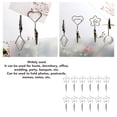 thumbnail image 4 of 12 Pack Metal Note Holder, Dual Side Card Holder Clips Memo Display Clamp with Strong Grip Table Sign Holder Memo Clip Card Paper Menu Clip for Photo,Memo,Banquet,Wedding, 4 of 7