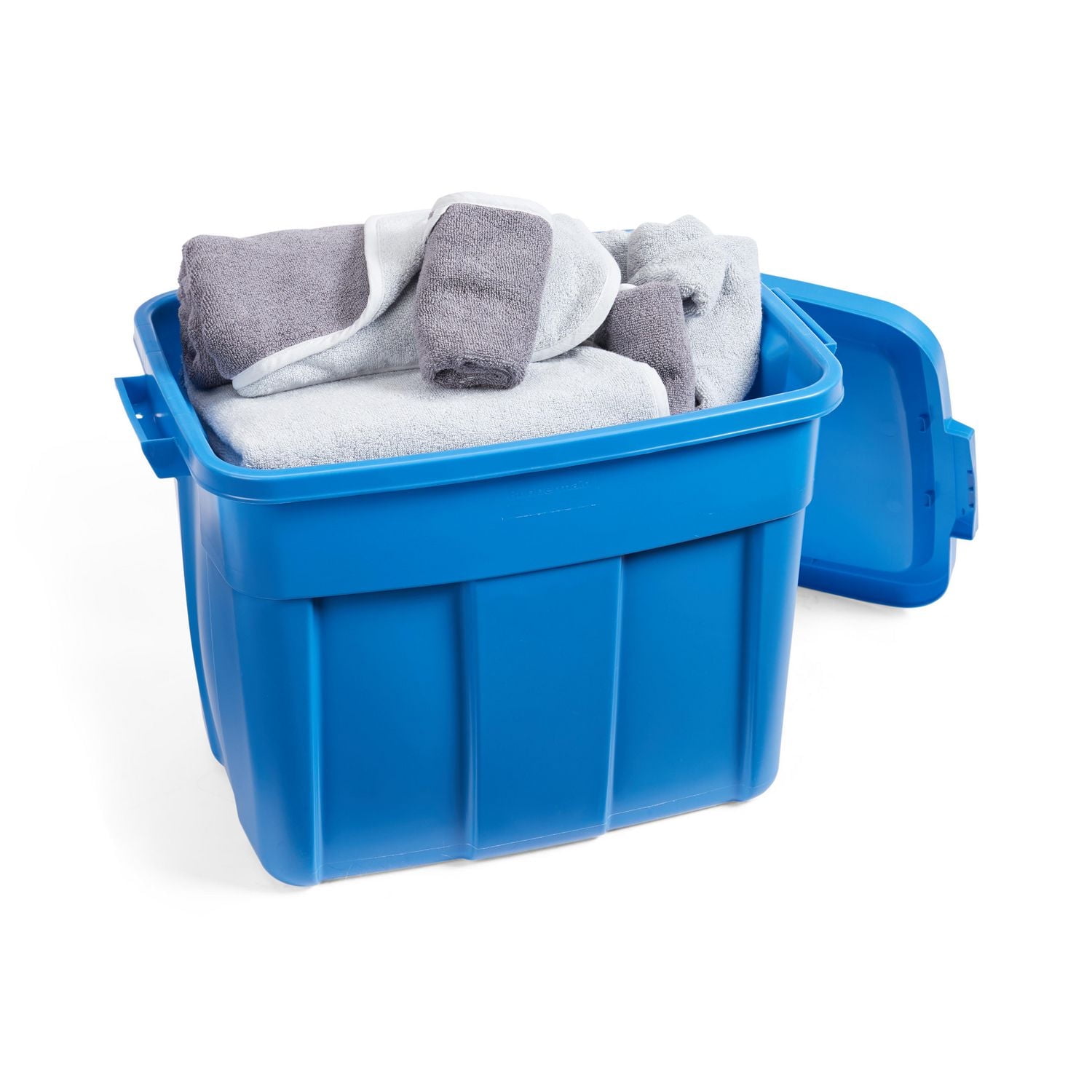 Rubbermaid 68.1 L (18 gal.) Roughneck® Tote- Blue, 68 L (18 gal.) Roughneck® Tote