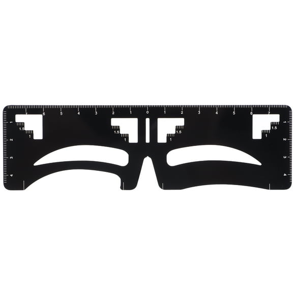Mujeres Eyebrow Balance Ruler Eyebrow Stencil Ruler Eyebrow Ubicación Herramienta