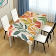 thumbnail image 4 of Yayeee Tablecloths 54" x 54" Rectangle Wrinkle Resistant Party Table Cover, Orange Autumn Leaves, 4 of 8