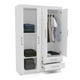 thumbnail image 3 of Ropero de Madera Mobi Muebles Modelo Magnolia Color Blanco, 3 of 6