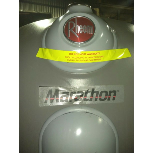 Rheem Marathon Electric Tank Water Heater 45004500Watt NonMetallic