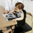 Hook On High Chair, Portable Baby Clip on Table High Chair, Space Saver