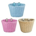 thumbnail image 6 of Hyasfey Kids Bicycle Front Wicker Basket with Adjustable Strap Toddlers Boys Girls Balance Bike Vintage Handmade Rattan Woven Storage Basket Bike Accessories, 6 of 6