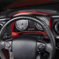 thumbnail image 7 of TINKI Soft Carbon Fiber Car Dashboard Speedometer Frame Sticker Interior Trim Compatible with Toyota Tacoma 2015 2016 2017 2018 2019 2020 2021 2022 2023 Accessories, 7 of 7