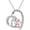 Angle Dog, variant on 925 Sterling Silver Pug Necklace for Women - Cute Dog Jewelry Gifts for Pug Lovers