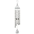 thumbnail image 3 of Champagne Shimmer Etched Aluminum Wind Chime Outdoor Garden Windchimes 44 Inch, 3 of 4