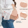 thumbnail image 2 of Unique Bargains Pregnancy Belly Band for Pregnant Women Breathable Maternity Belt Adjustable Pregnancy Belly Support Band Large Apricot, 2 of 7