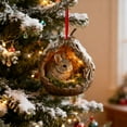 thumbnail image 5 of Cheapark Gift 3.94in Forest Animals Decoration Christmas Tree Pendant - Charming Woodland Critters for Christmas Tree & Shelf Decor, 5 of 6