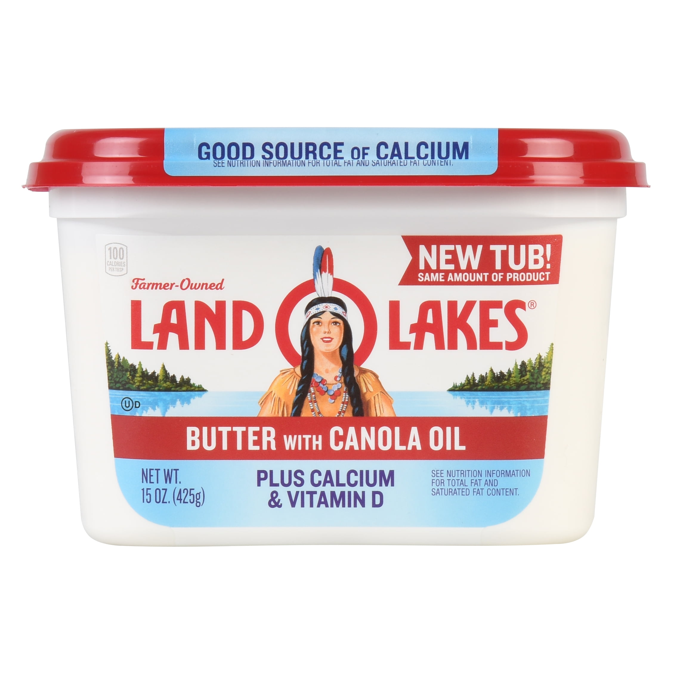 Land O'Lakes with Canola Oil Butter, 15 Oz.
