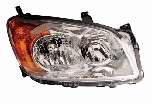 For 2009-2012 Rav4 Replacement Projector Headlights Headlamps Smoked Lens Set