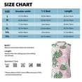 thumbnail image 6 of Fotbe Men's Lilies Flowers Print Men's Sleeveless Muscle Tank Tops Casual T-Shirts for Gym Workout Beach-X-Large, 6 of 8