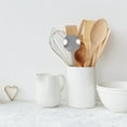 thumbnail image 2 of 1 Set Food Tableware Cheese Serving Tool Metal Tableware Food Tong and Spoon Fork Shovel, 2 of 9