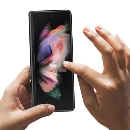 ZAGG - InvisibleShield Ultra Clear+ with D3O Advanced Scratch & Shatter Screen Protector for Samsung Galaxy Z Fold3 5G