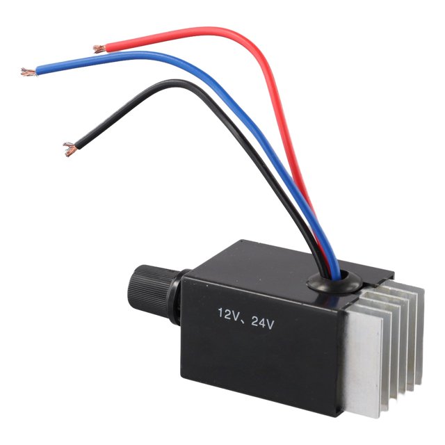 Replacement Speed Regulator Automobile Fan Heater Control Dc Speed Regulator 12V 24V Speed Controller Abs Plastic Material