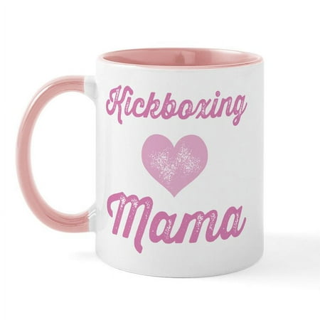 

CafePress - Kickboxing Mama Mug - 11 oz Ceramic Mug - Novelty Coffee Tea Cup