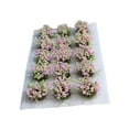 thumbnail image 3 of lionlar Bricolage Grappe de Fleurs Miniature Déco pour Modèle Architectural Décor Miniature Rose, 3 of 9